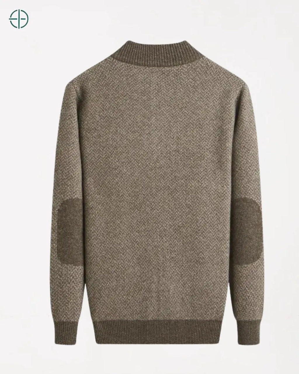 Suéter de Botões Engrossado 100% Caxemira | Rest Money™