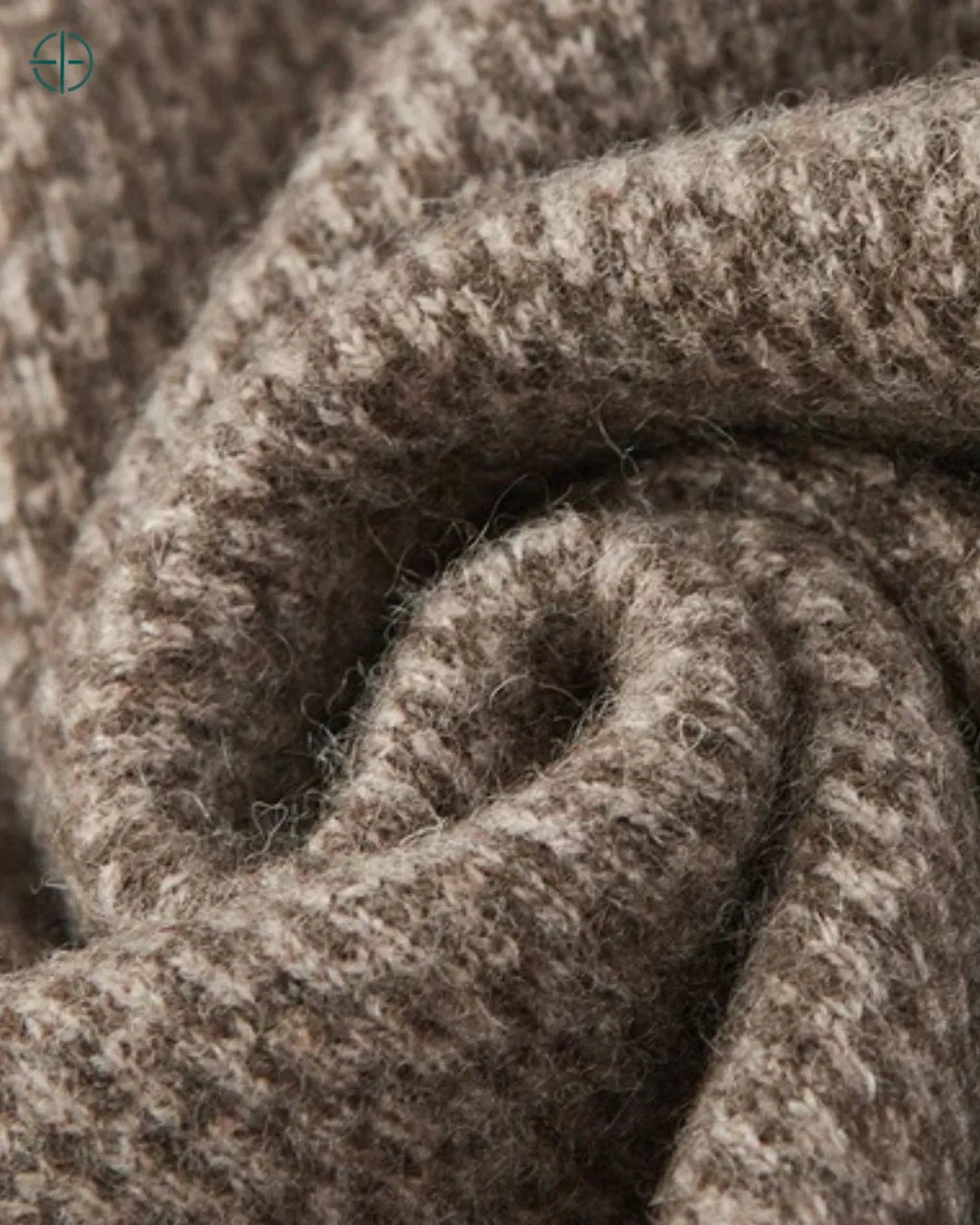 Suéter de Botões Engrossado 100% Caxemira | Rest Money™