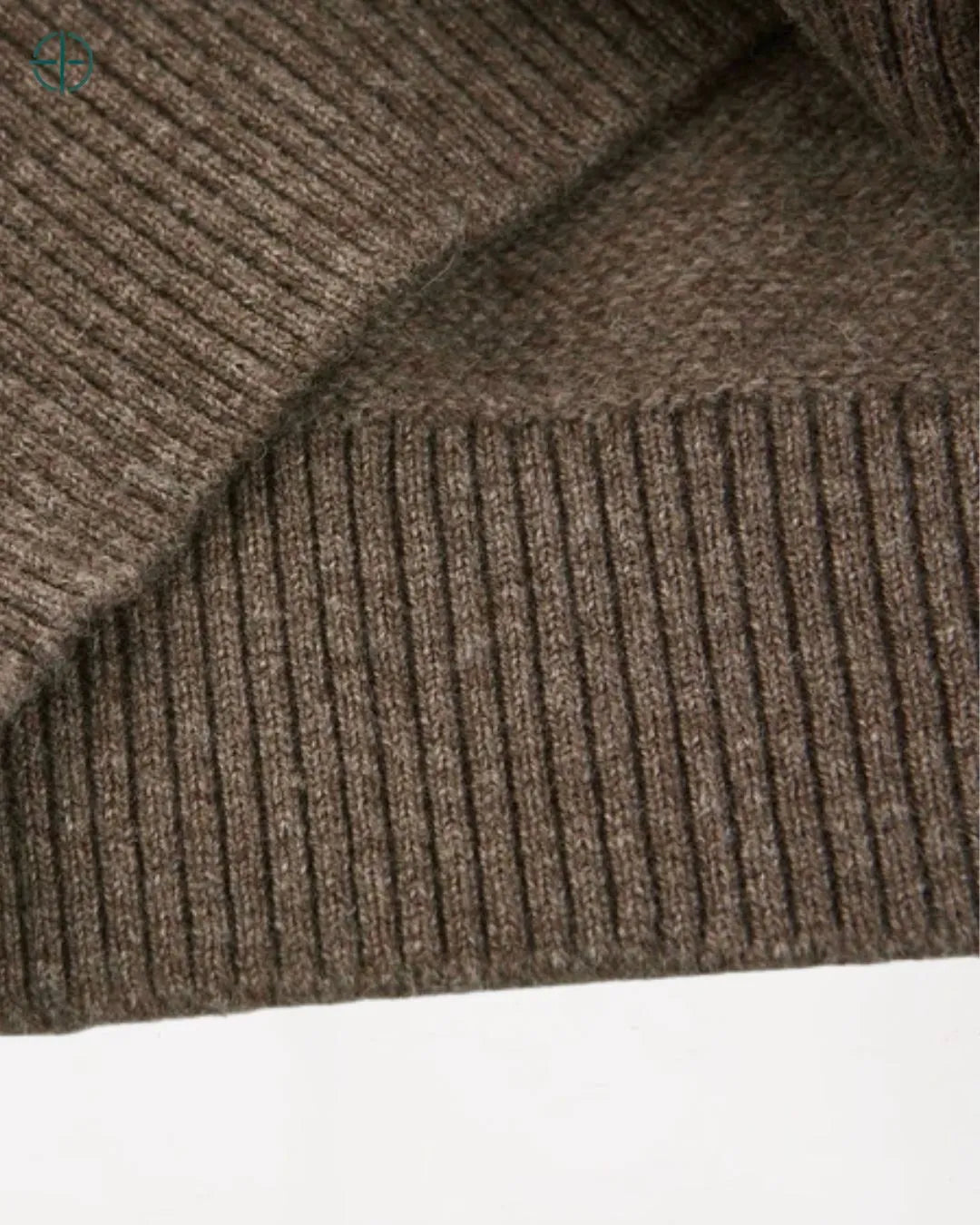 Suéter de Botões Engrossado 100% Caxemira | Rest Money™