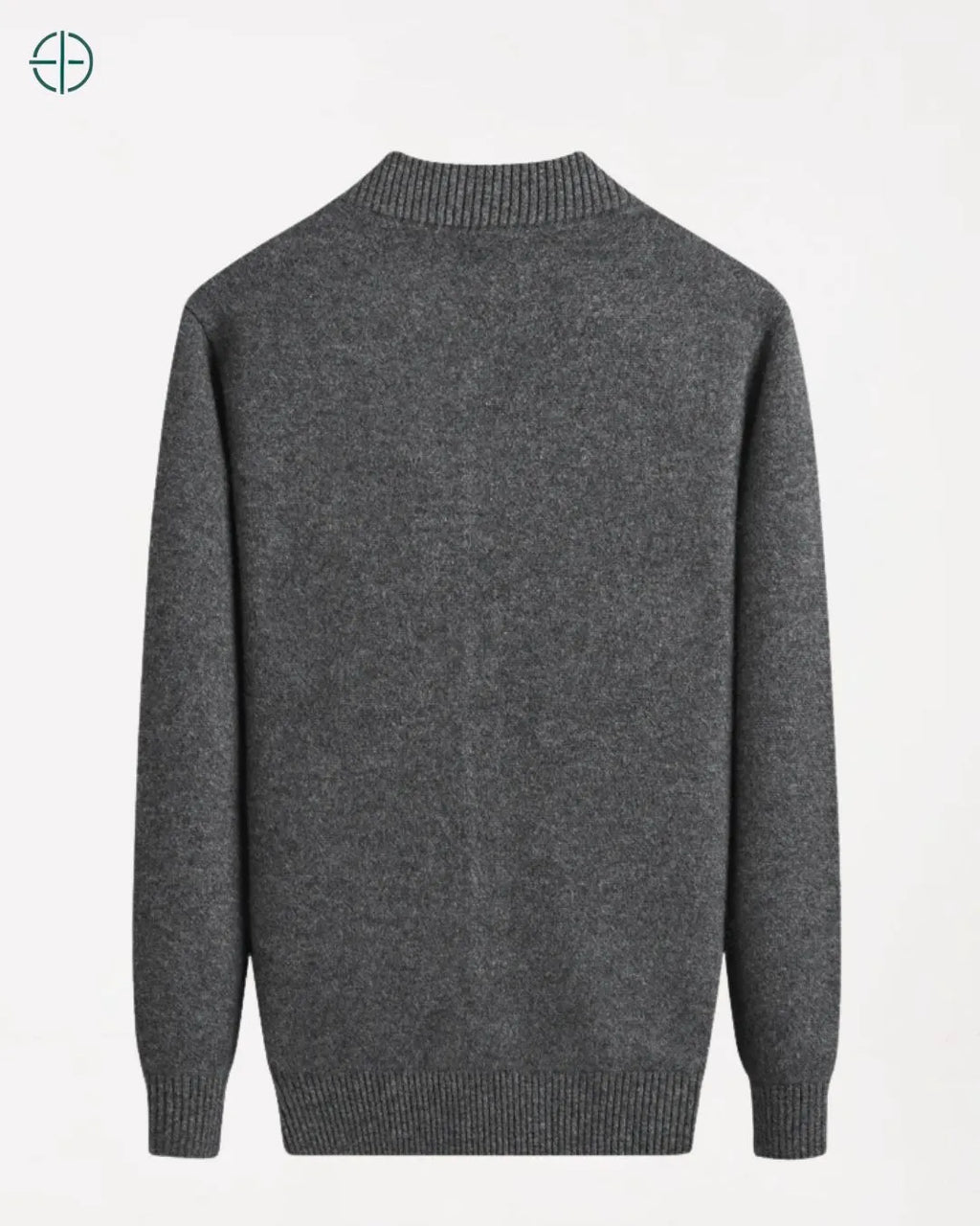 Suéter de Botões Engrossado 100% Caxemira | Rest Money™