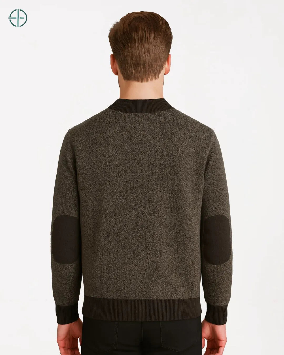 Suéter de Botões Engrossado 100% Caxemira | Rest Money™