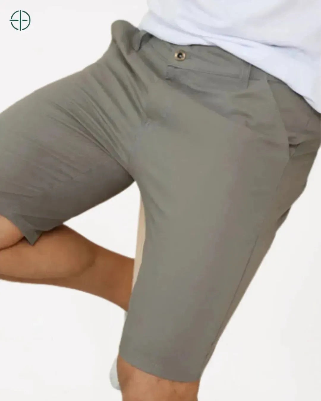 Bermuda Masculina de Sarja | Bolso Faca Chumbo | Rest Money™