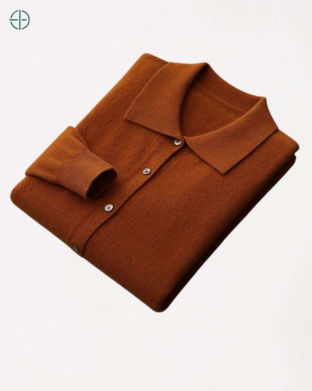 Blusa 100% Caxemira com Botões | Rest Money™