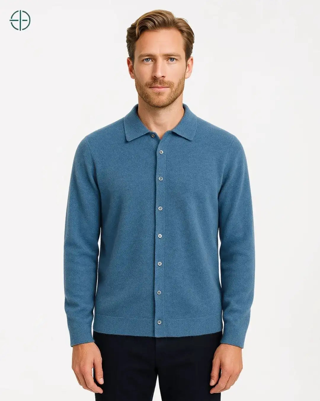 Camisa Masculina 100% Caxemira | Rest Money™