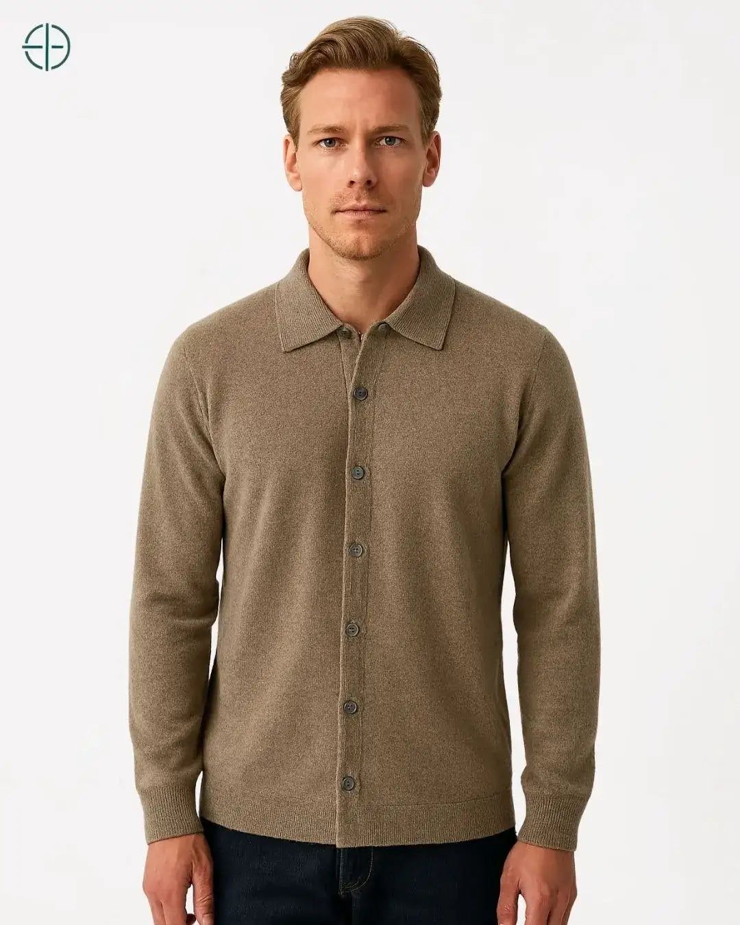 Camisa Masculina 100% Caxemira | Rest Money™