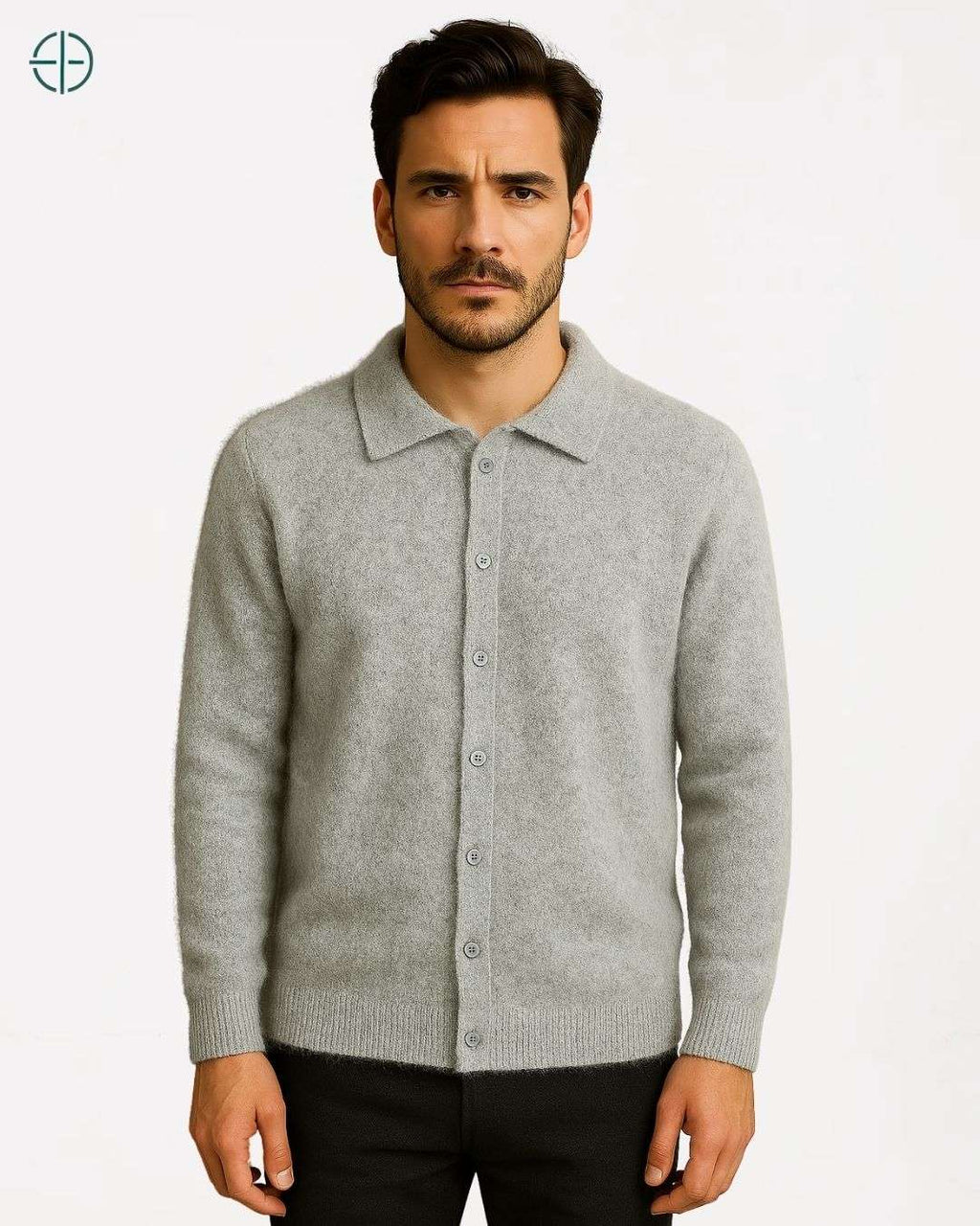 Camisa Masculina 100% Caxemira | Rest Money™