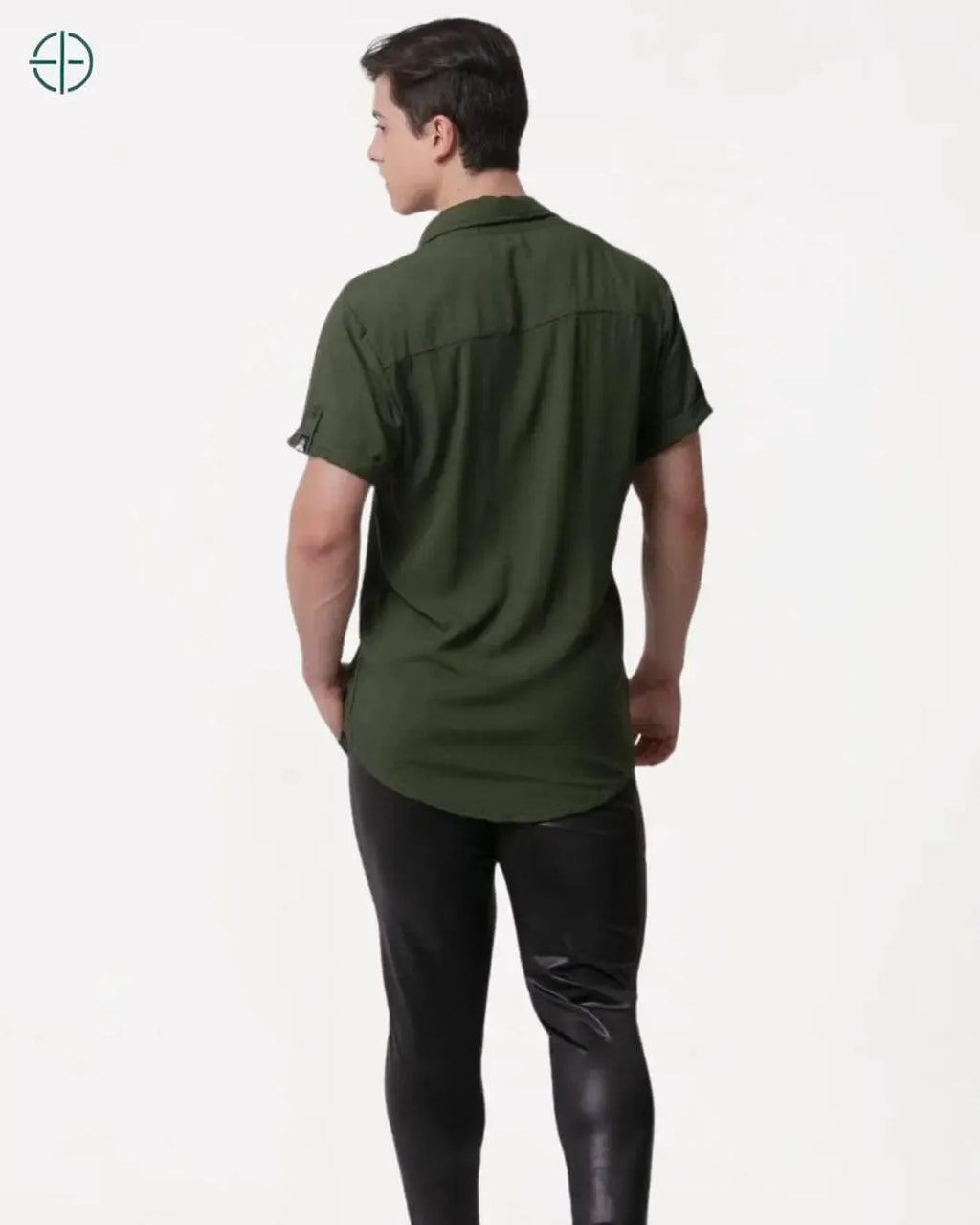 Camisa 100% Viscolinho Masculina Manga Curta | Rest Money™