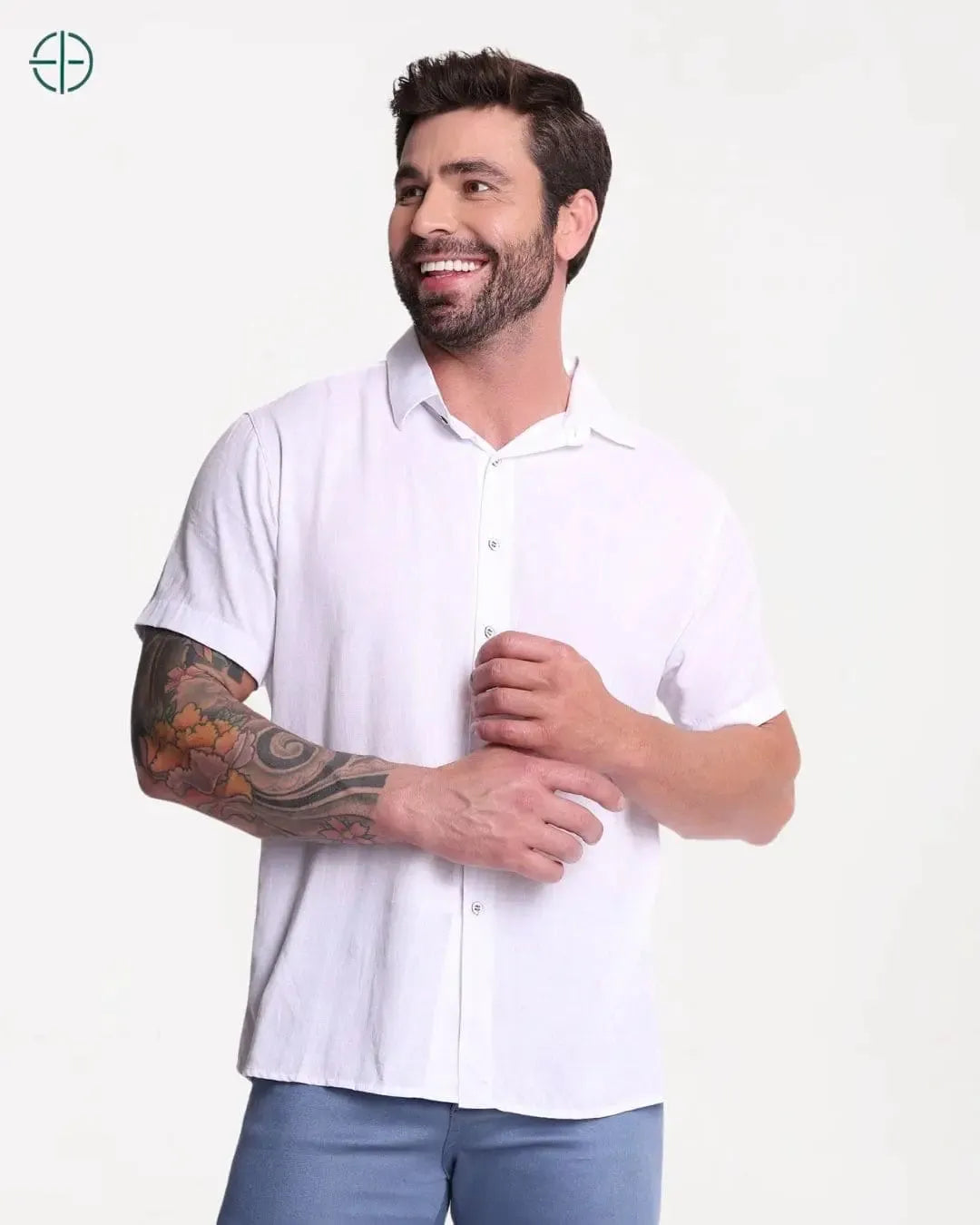 Camisa 100% Viscolinho Masculina | Rest Money™