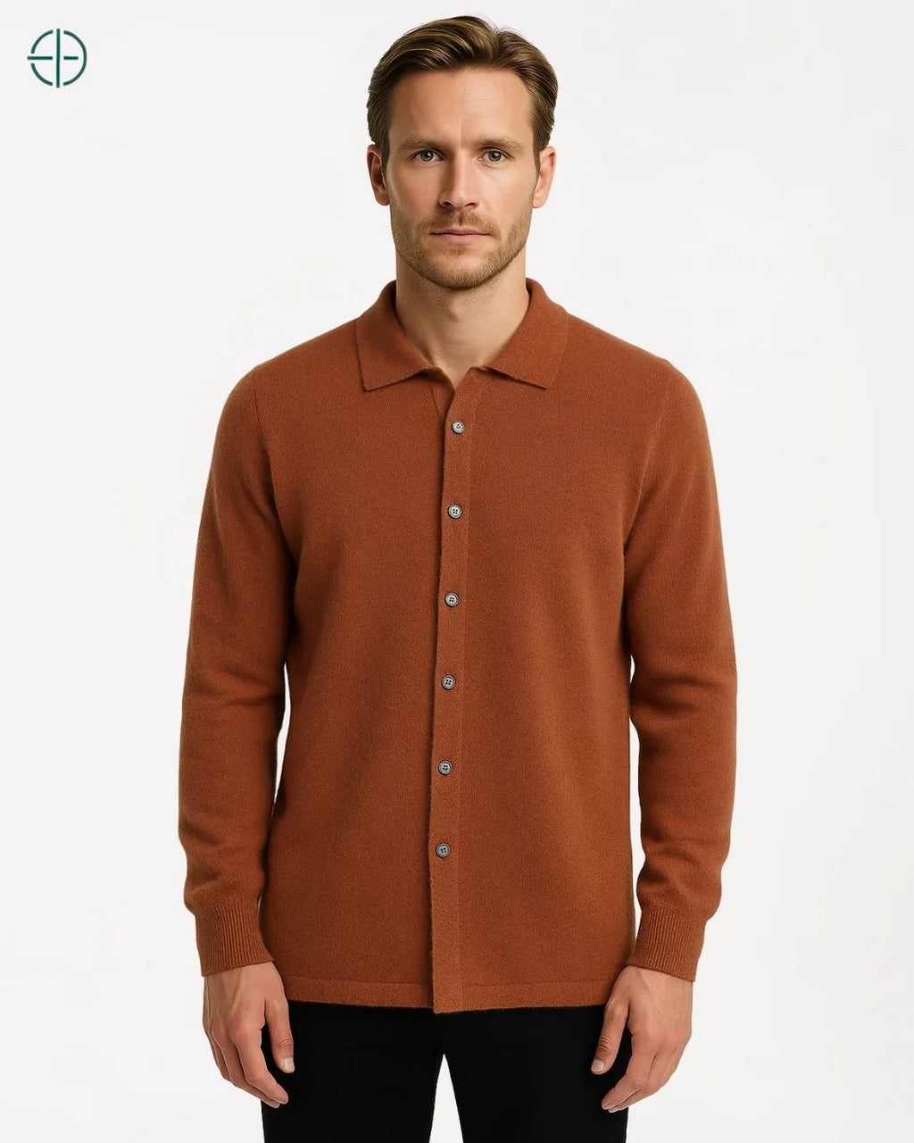 Camisa Masculina 100% Caxemira | Rest Money™