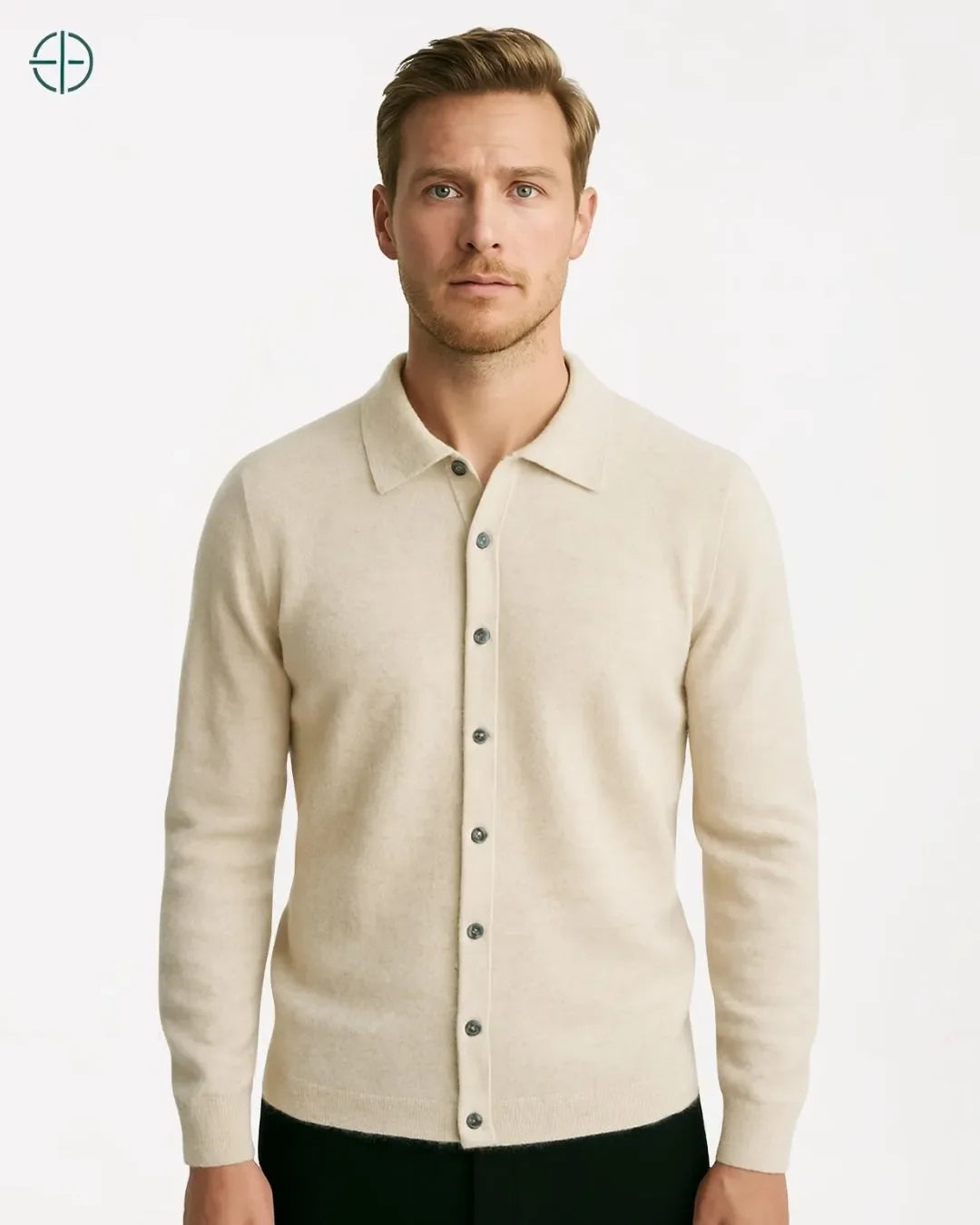 Camisa Masculina 100% Caxemira | Rest Money™