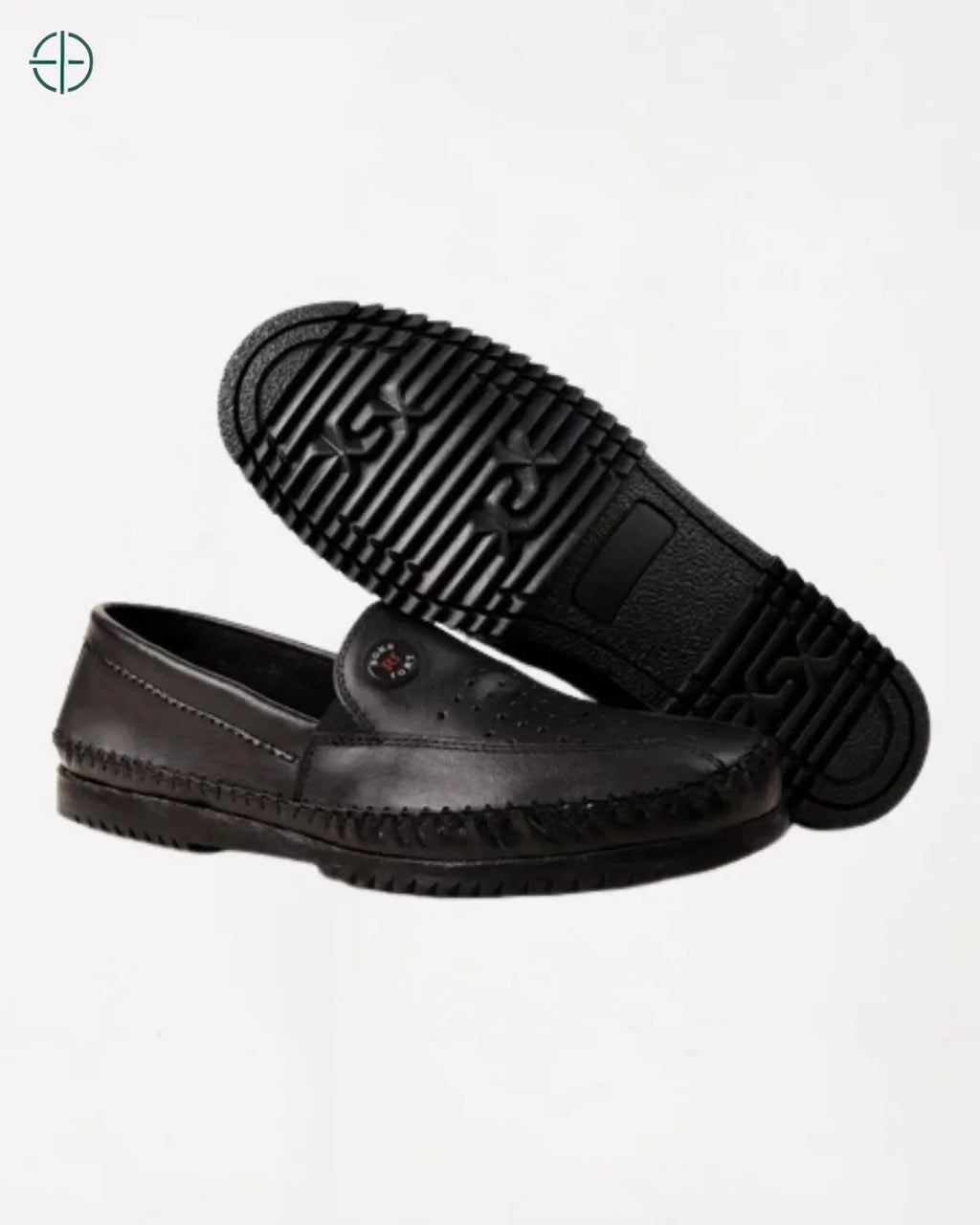Mocassim Sapatilha Masculino em Couro Legitimo Preto | Rest Money™