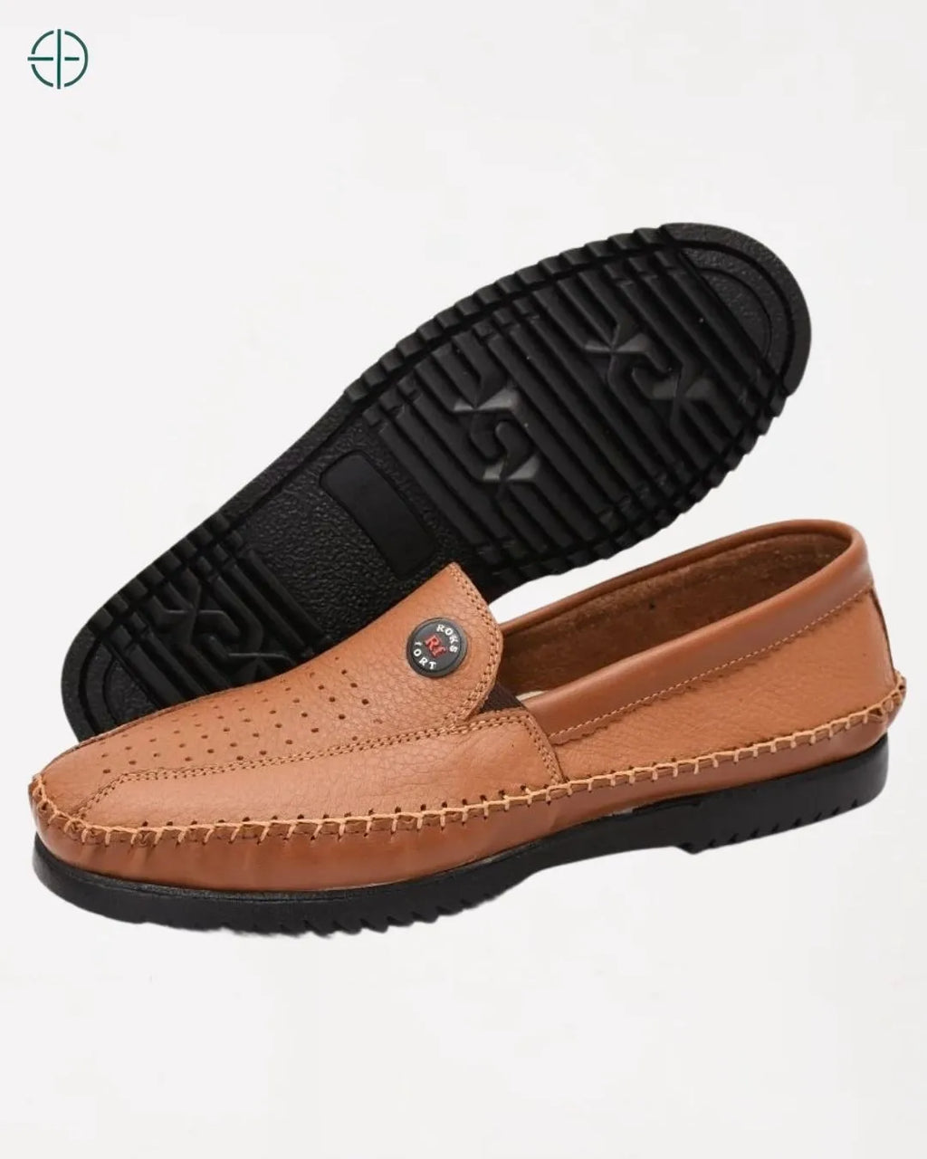 Mocassim Sapatilha Masculino em Couro Legitimo Whisky | Rest Money™