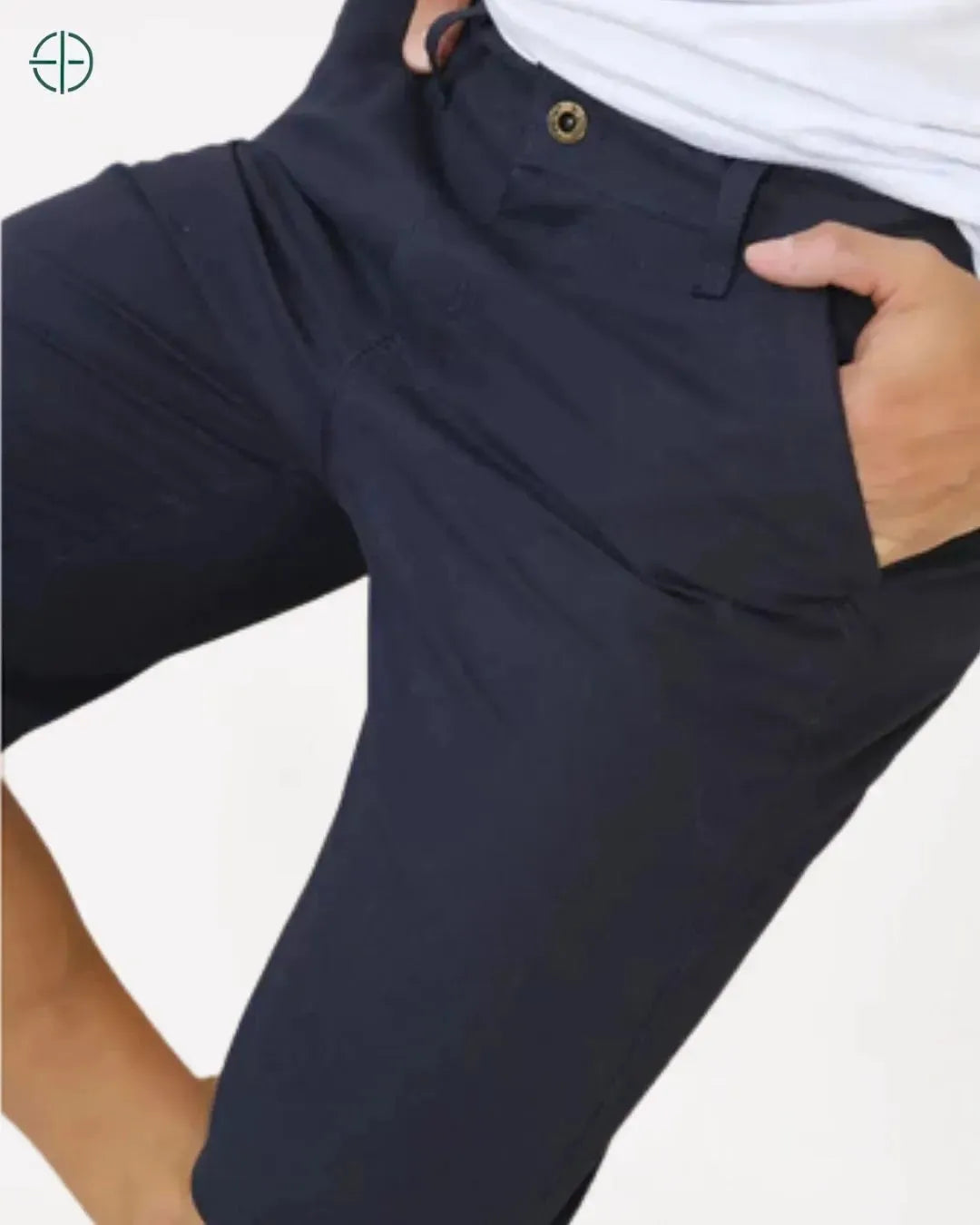 Bermuda Masculina de Sarja | Bolso Faca | Rest Money™