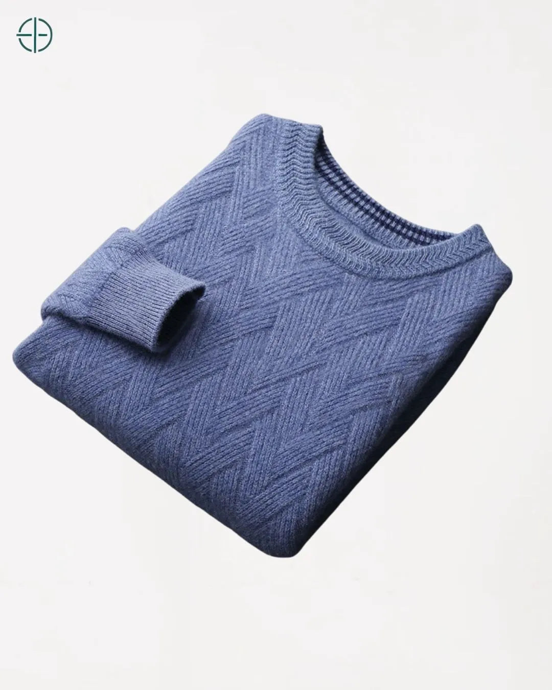 Pulôver Engrossado Masculino 100% Caxemira | Rest Money™