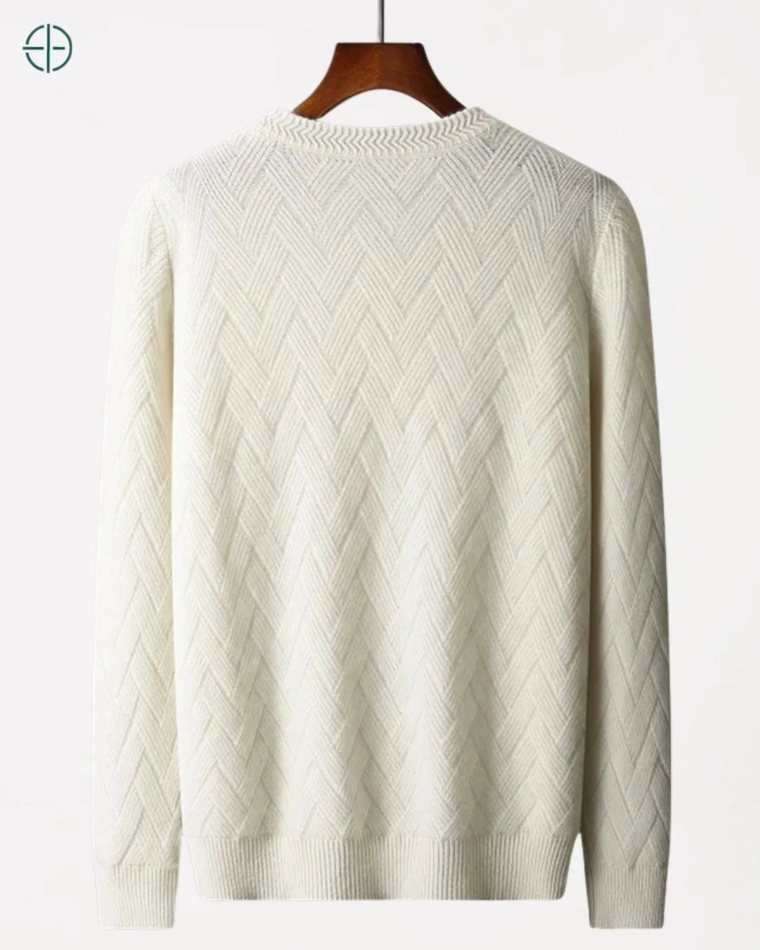 Pulôver Engrossado Masculino 100% Caxemira | Rest Money™