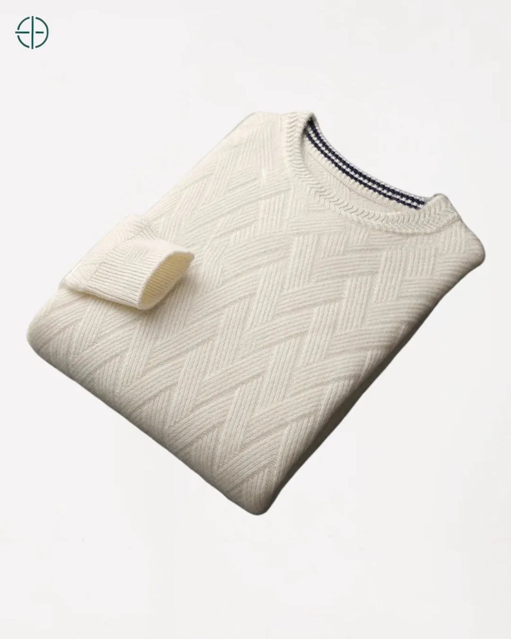 Pulôver Engrossado Masculino 100% Caxemira | Rest Money™