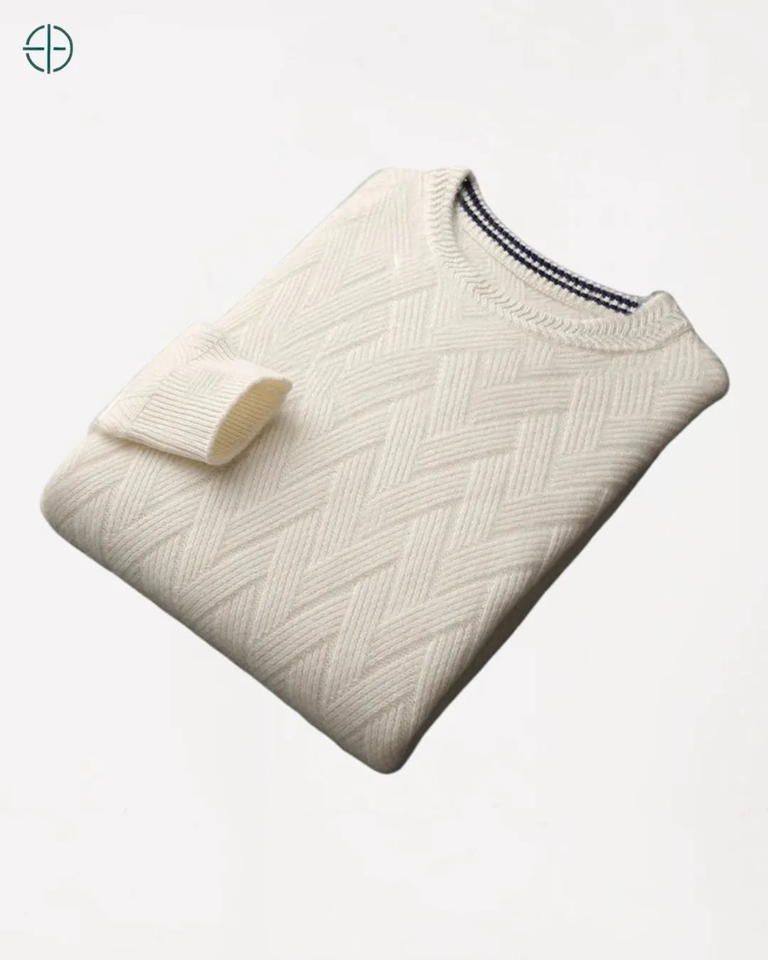 Pulôver Engrossado Masculino 100% Caxemira | Rest Money™