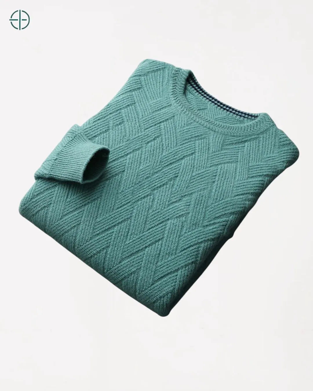 Pulôver Engrossado Masculino 100% Caxemira | Rest Money™