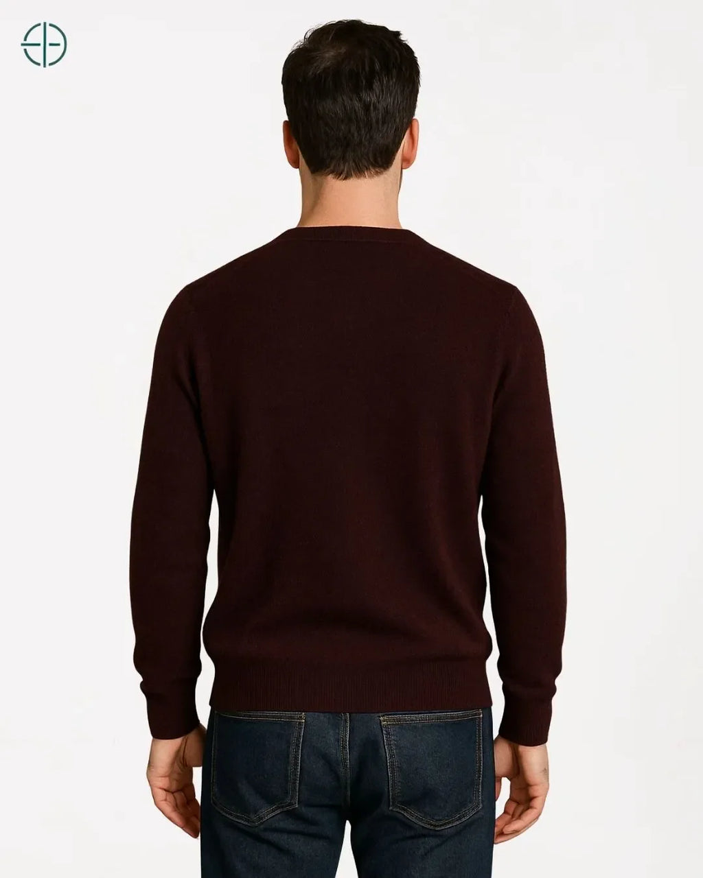 Suéter V Masculino 100% Caxemira | Rest Money™