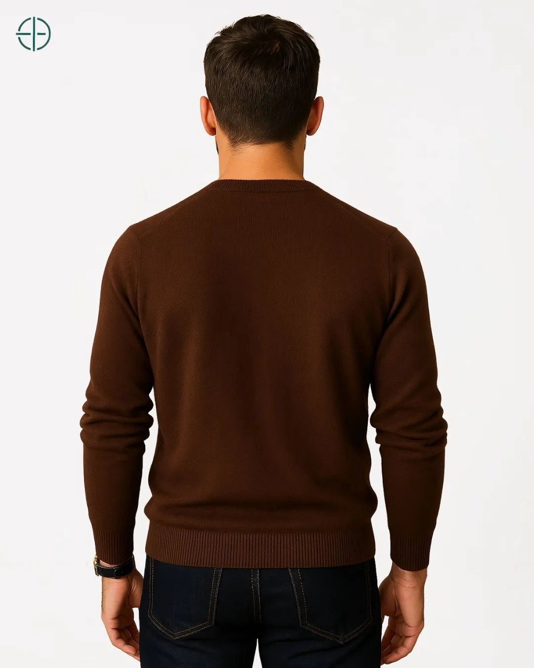 Suéter V Masculino 100% Caxemira | Rest Money™