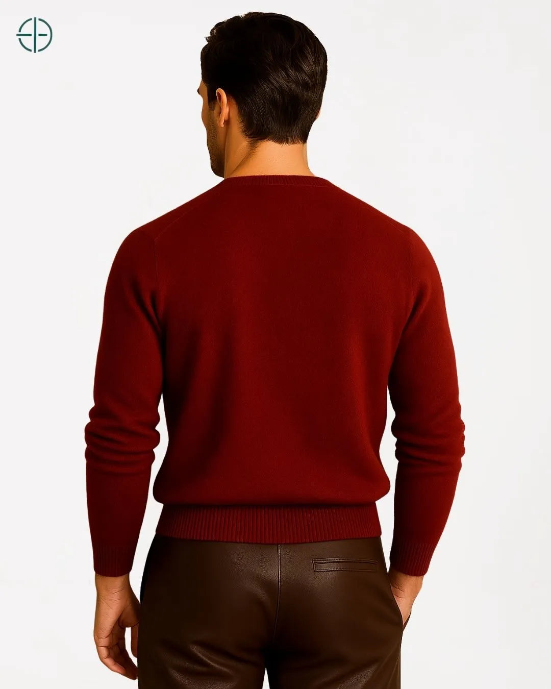 Suéter V Masculino 100% Caxemira | Rest Money™