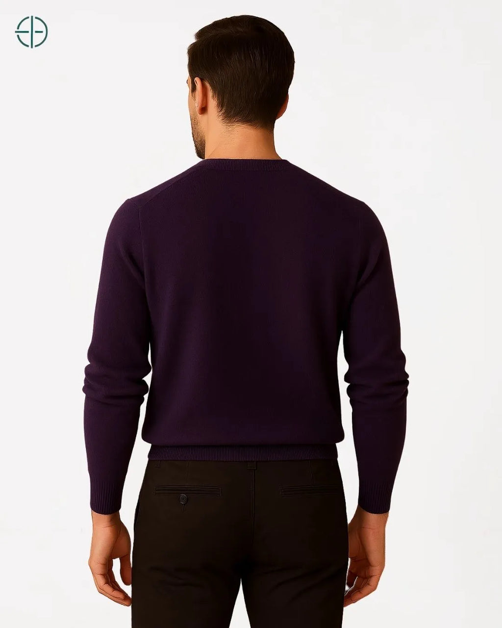 Suéter V Masculino 100% Caxemira | Rest Money™