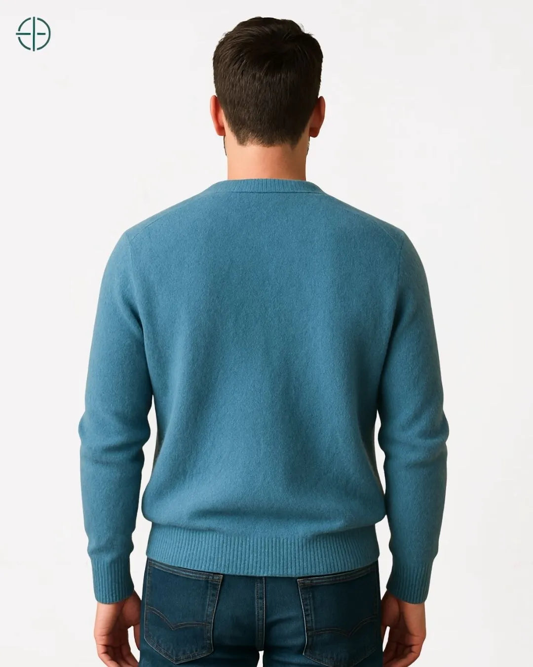 Suéter V Masculino 100% Caxemira | Rest Money™