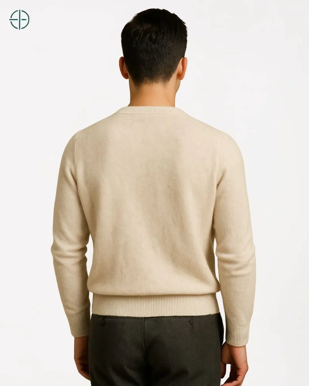 Suéter V Masculino 100% Caxemira | Rest Money™