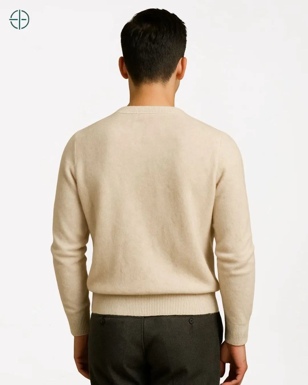 Suéter V Masculino 100% Caxemira | Rest Money™