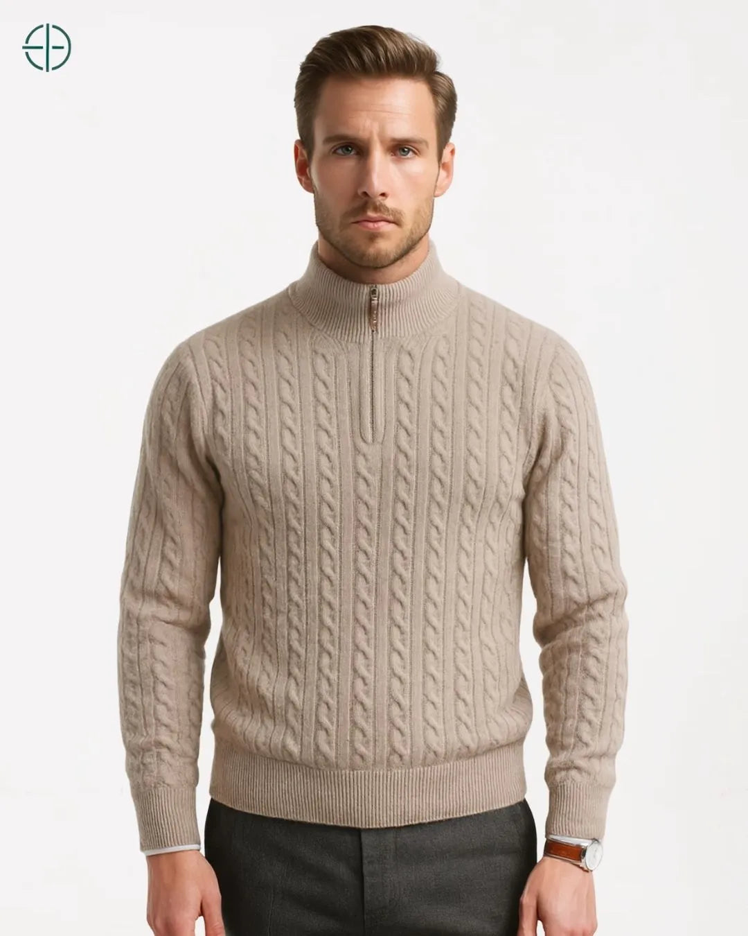 Pulôver Masculino 100% Caxemira | Rest Money™