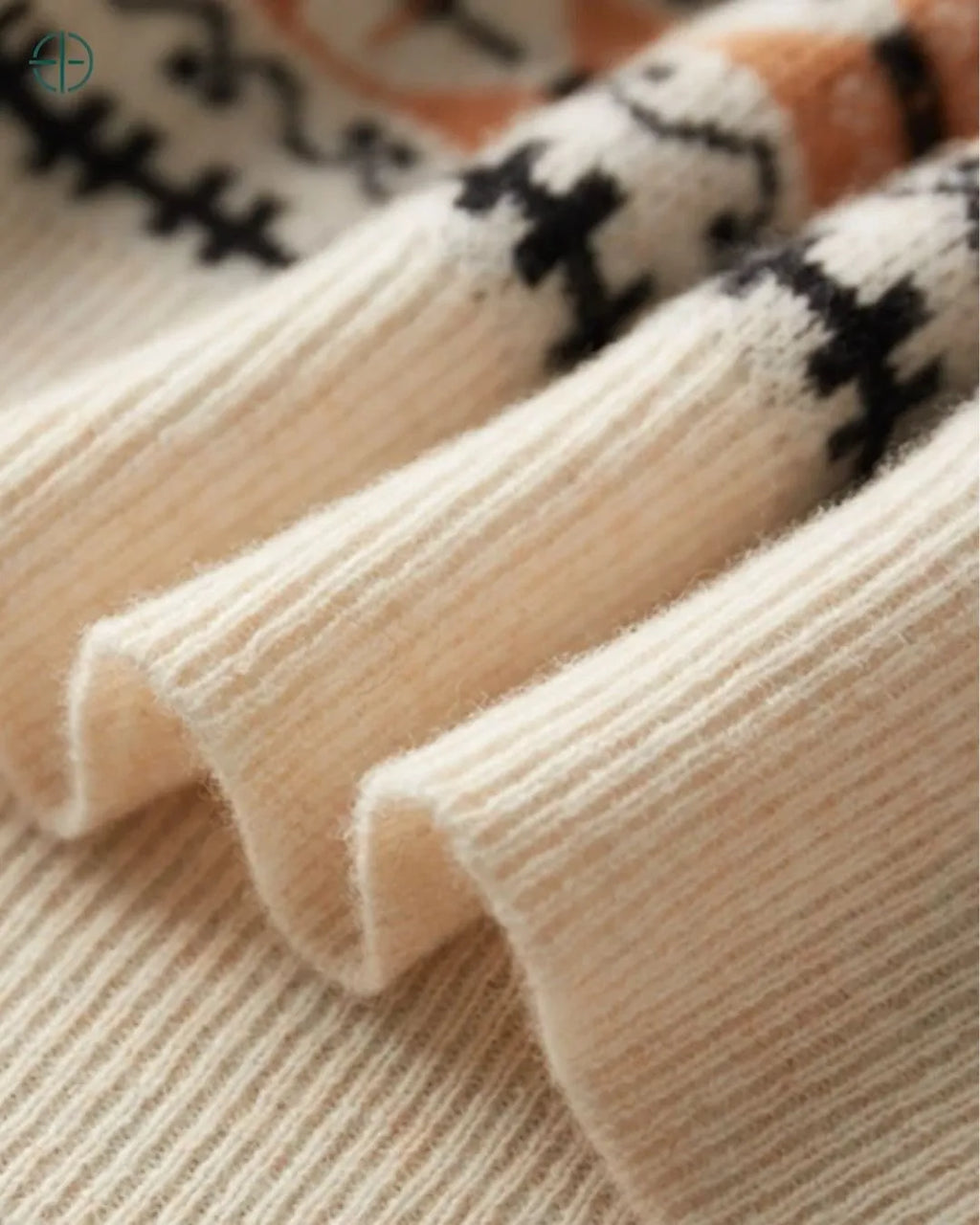 Pulôver Retro 100% Caxemira | Rest Money™