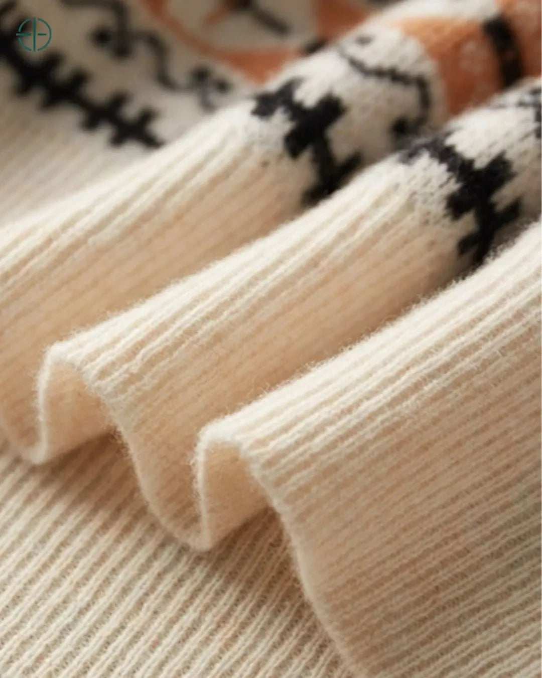 Pulôver Retro 100% Caxemira | Rest Money™