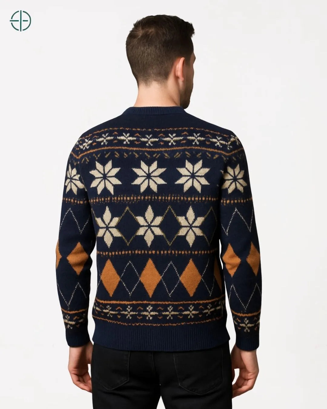 Pulôver Retro 100% Caxemira | Rest Money™