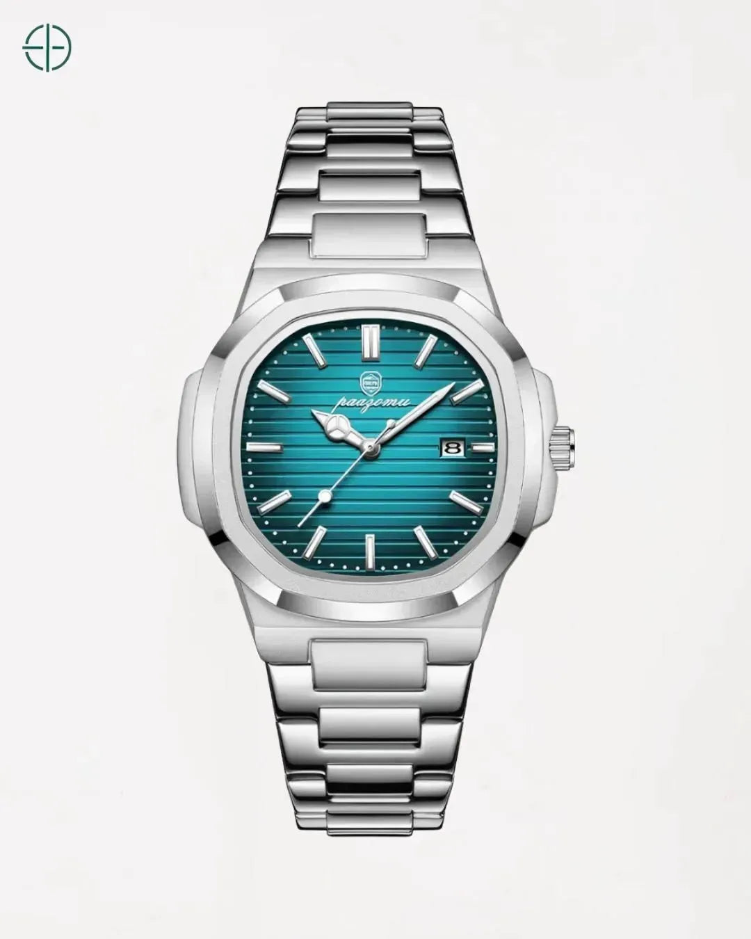 Relógio Poedagar Aço Inox Masculino