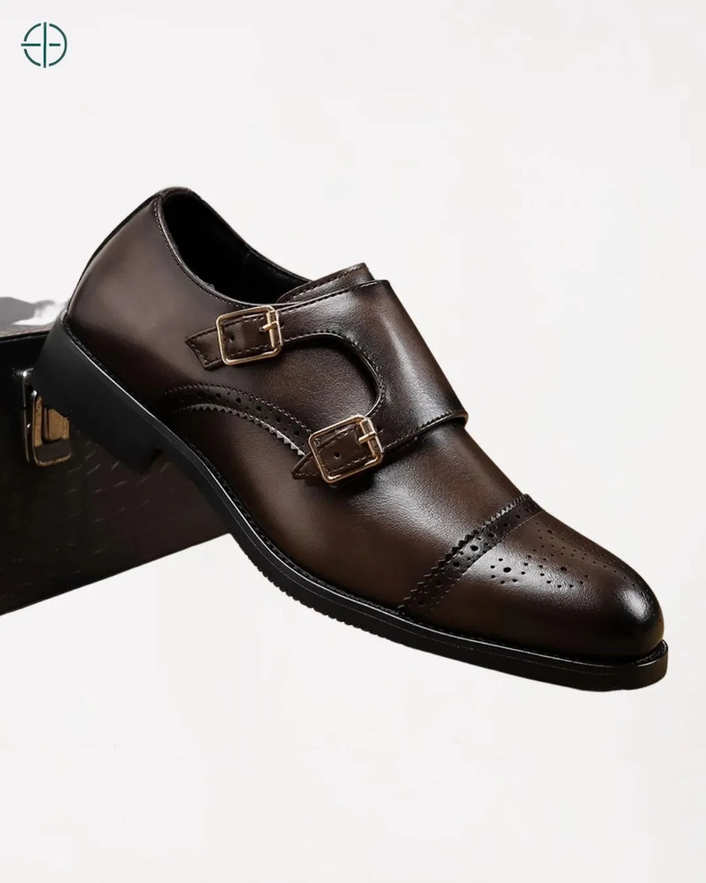 Sapato Masculino Robusto de Luxo Marrom | Rest Money™