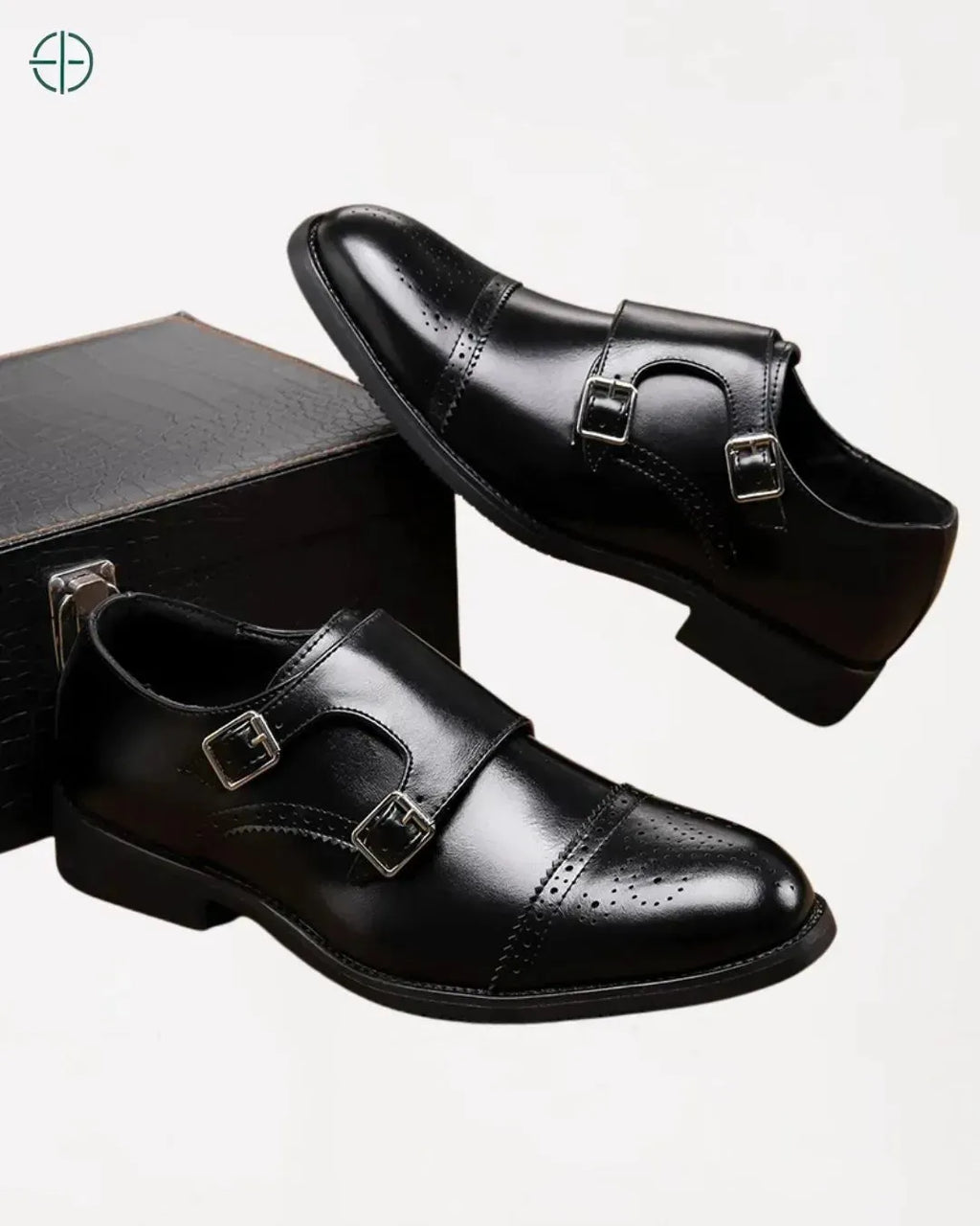 Sapato Masculino Robusto de Luxo Preto | Rest Money™