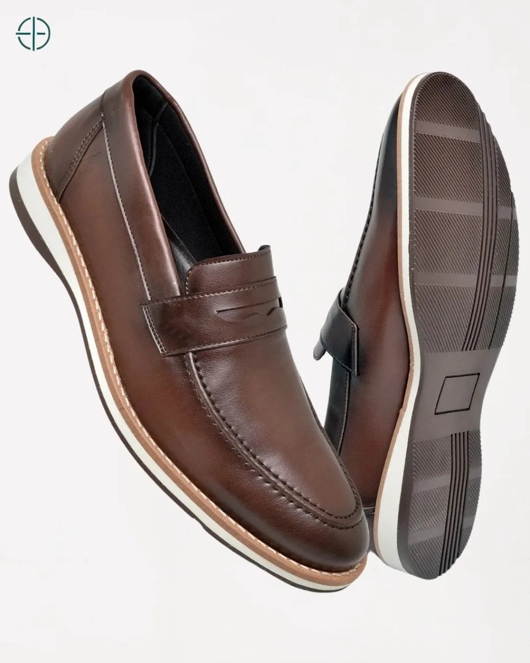 Sapato Mocassim Social Masculino Marrom | Rest Money™