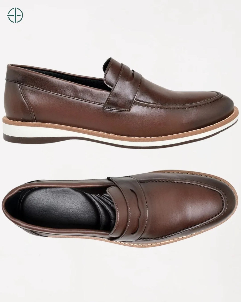 Sapato Mocassim Social Masculino Marrom | Rest Money™
