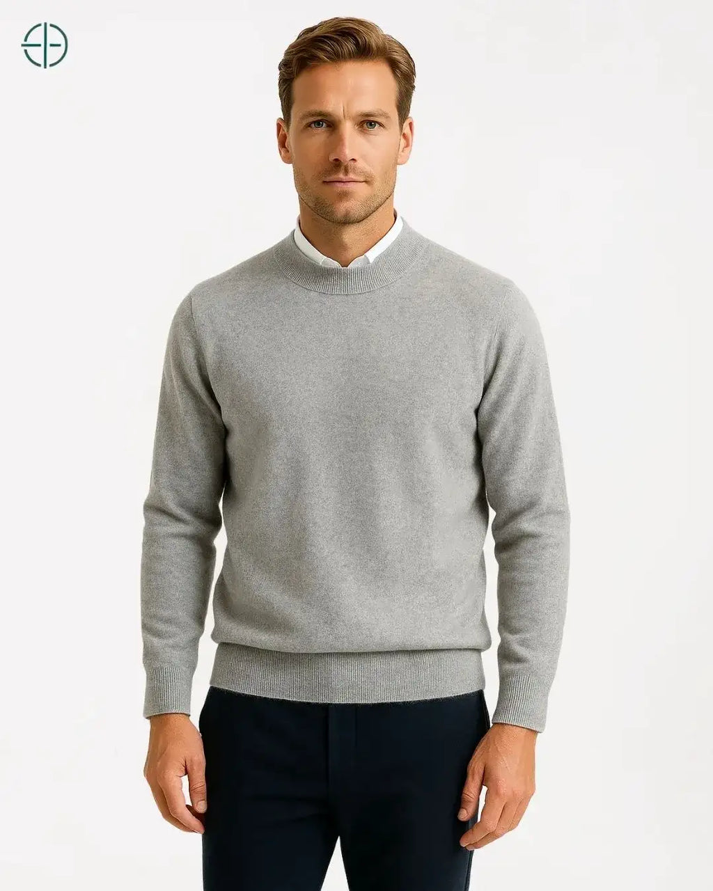 Suéter Gola Média 100% Caxemira | Rest Money™