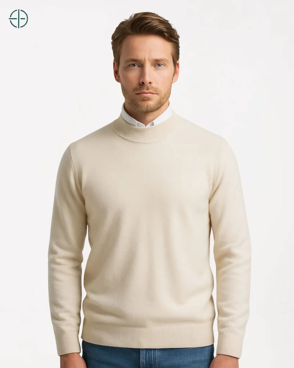 Suéter Gola Média 100% Caxemira | Rest Money™