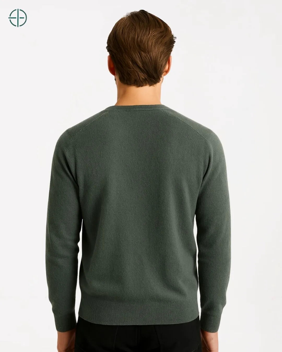 Suéter Gola V 5 Botões 100% Caxemira | Rest Money™