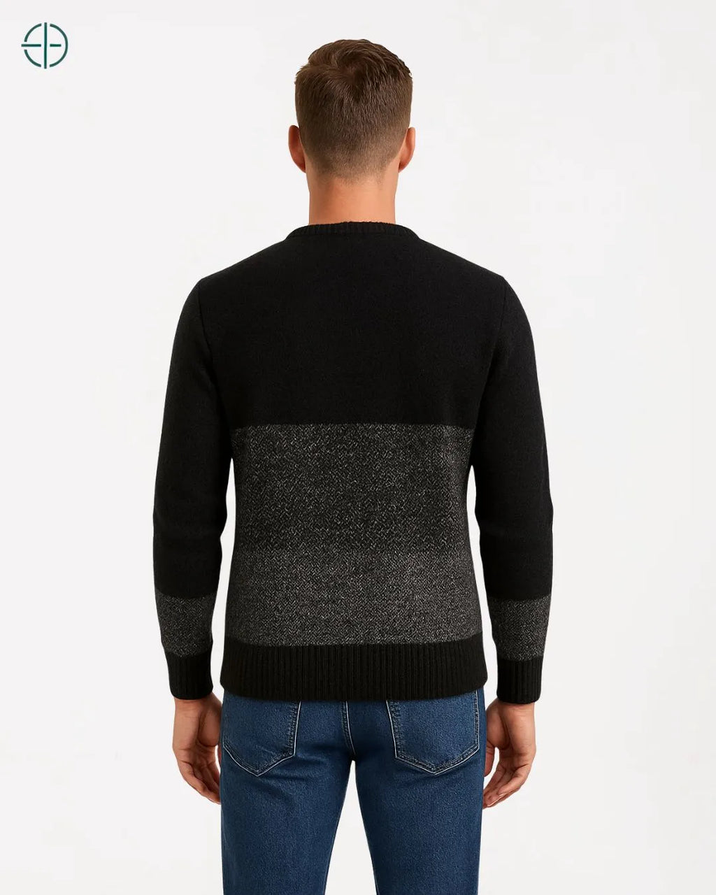 Suéter Jacquard 100% Caxemira | Rest Money™