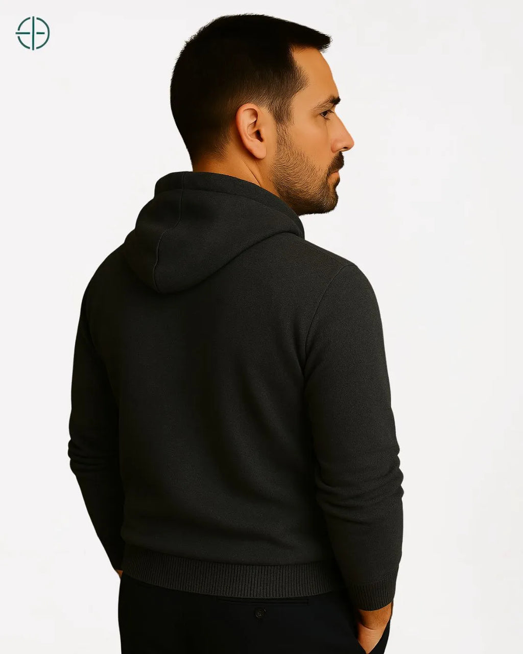 Suéter Masculino com Capuz 100% Caxemira | Rest Money™