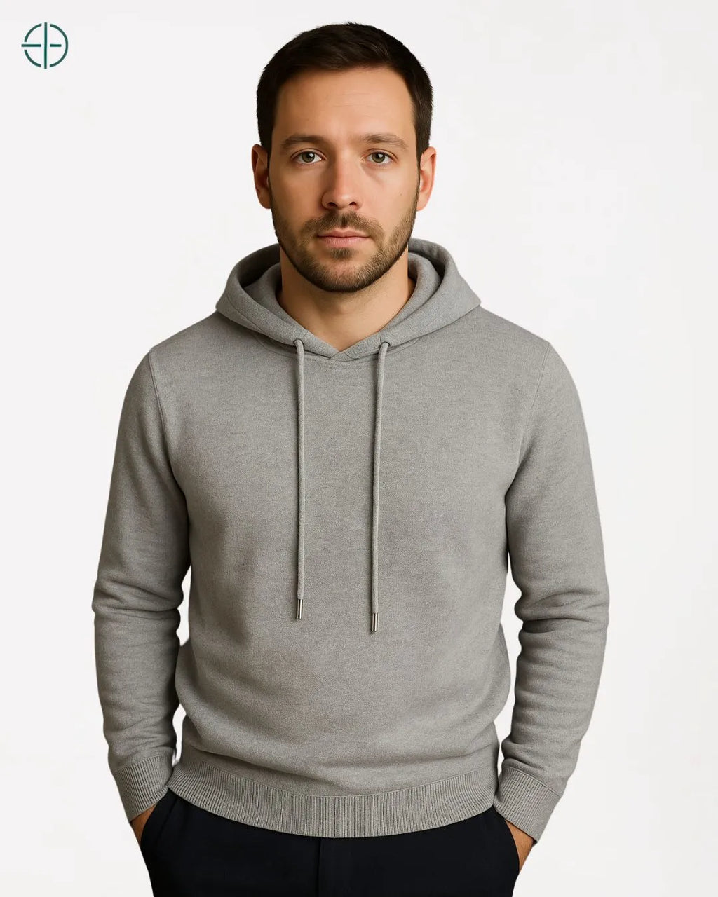 Suéter Masculino com Capuz 100% Caxemira | Rest Money™