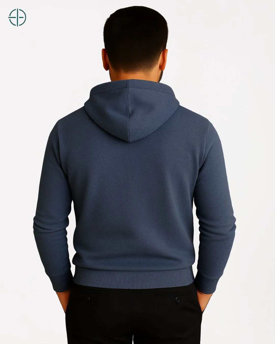 Suéter Masculino com Capuz 100% Caxemira | Rest Money™