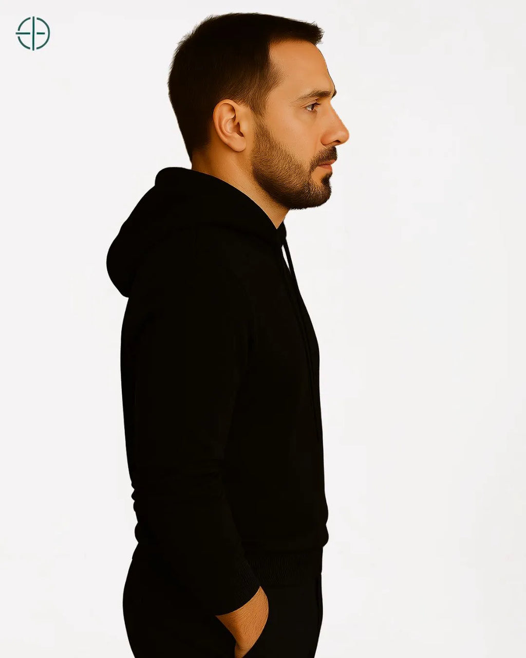 Suéter Masculino com Capuz 100% Caxemira | Rest Money™