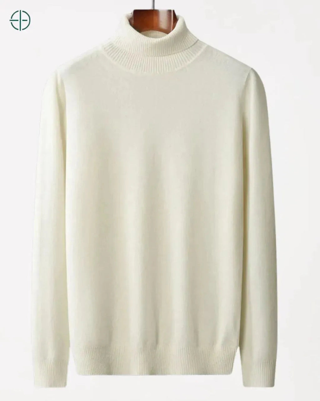 Suéter Masculino Gola Alta 100% Caxemira | Rest Money™