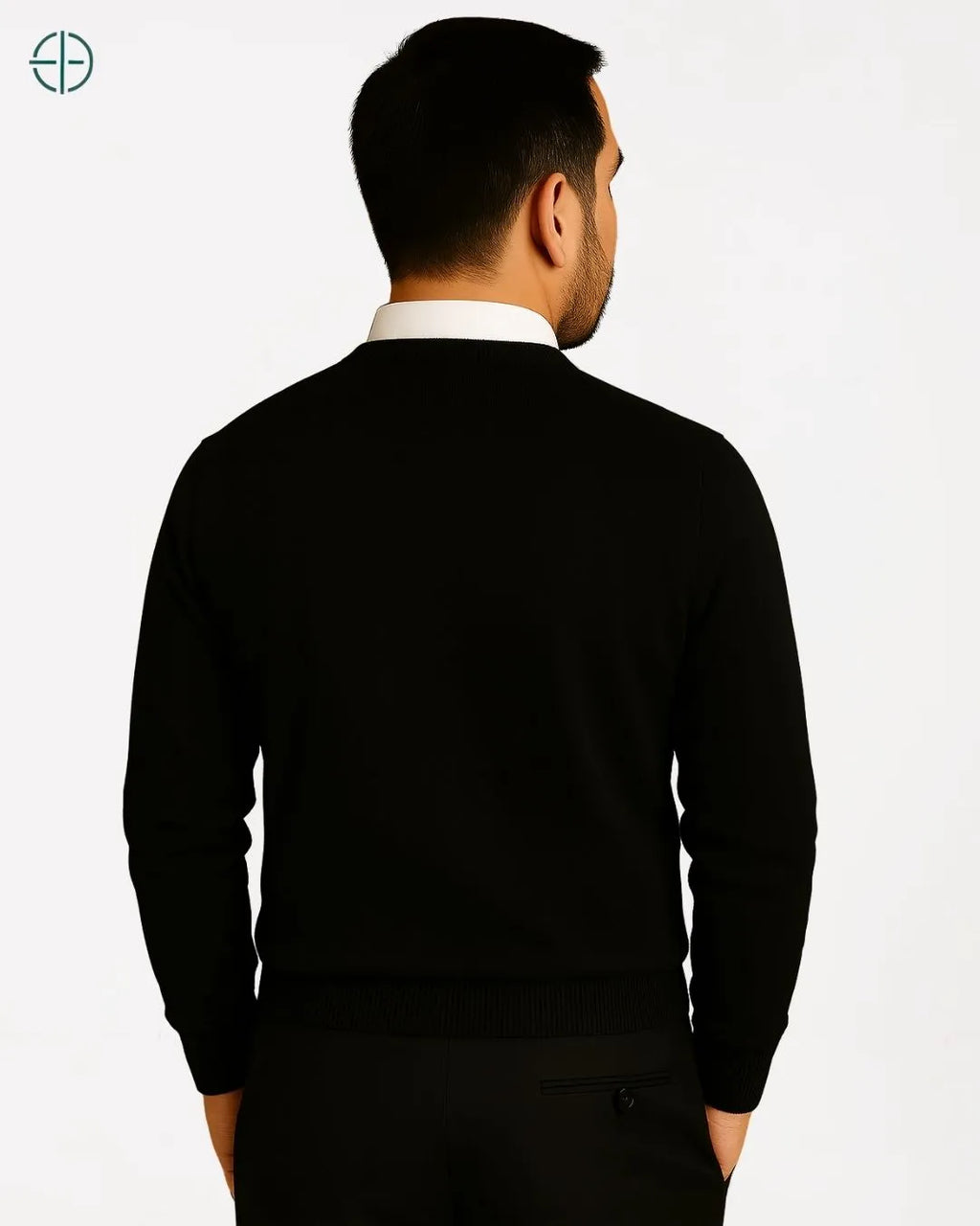 Suéter Masculino Gola Redonda 100% Caxemira | Rest Money™