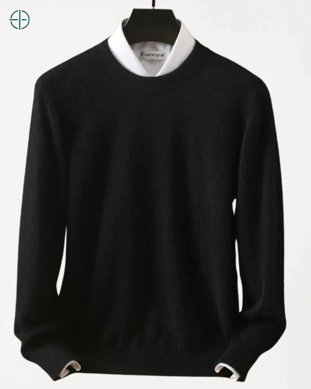 Suéter Masculino Gola Redonda 100% Caxemira | Rest Money™