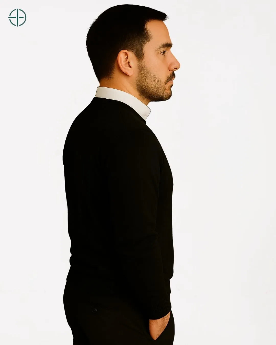 Suéter Masculino Gola Redonda 100% Caxemira | Rest Money™